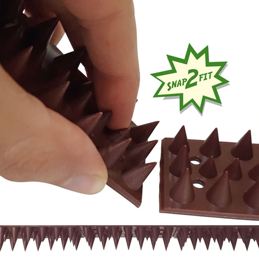 Cat Spikes | Cat Spikes For Fence | Cat Deterrent Spike Strips (per 20" strip): image 4