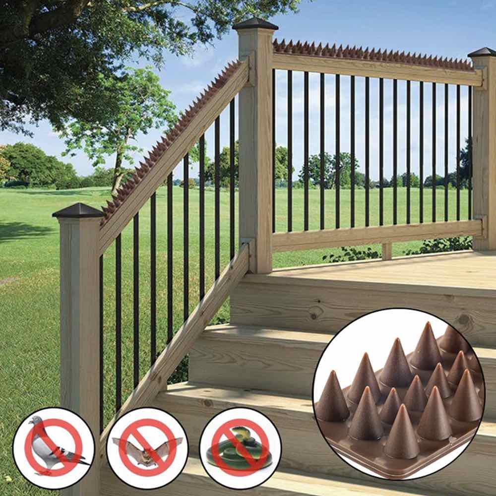 Cat Spikes | Cat Spikes For Fence | Cat Deterrent Spike Strips (per 20" strip): image 5